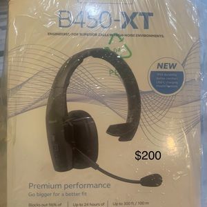 New headset for sale + charger